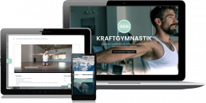 Online Training Live Community Session via Zoom Ipad IPhone Kraftgymnastik